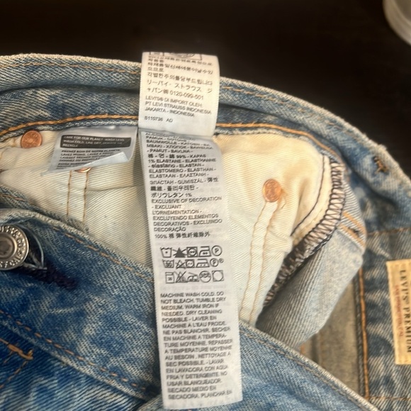 Vintage Largw E Pre 1971 Levi’s 501 Button Fly 34x38 - Picture 11 of 11